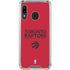 NBA Toronto Raptors Standard - Red Galaxy A30 Clear Case