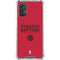 NBA Toronto Raptors Standard - Red Galaxy A32 5G Clear Case