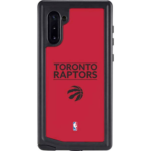 NBA Toronto Raptors Standard - Red Galaxy Note 10 Waterproof Case