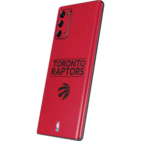 NBA Toronto Raptors Standard - Red Galaxy Note20 5G Skin