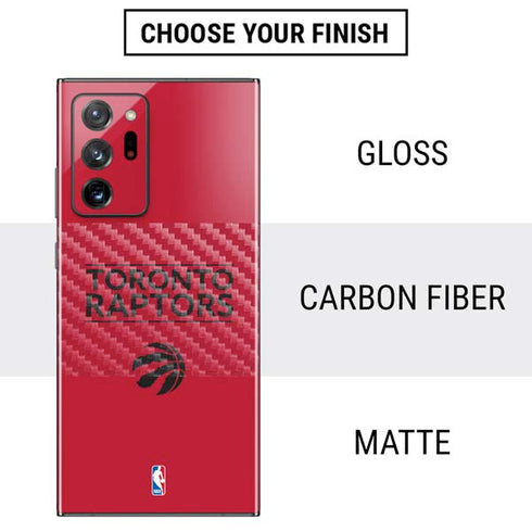 NBA Toronto Raptors Standard - Red Galaxy Note20 Ultra 5G Skin