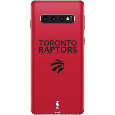 NBA Toronto Raptors Standard - Red Galaxy S10 Skin