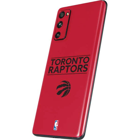 NBA Toronto Raptors Standard - Red Galaxy S20 Fan Edition Skin