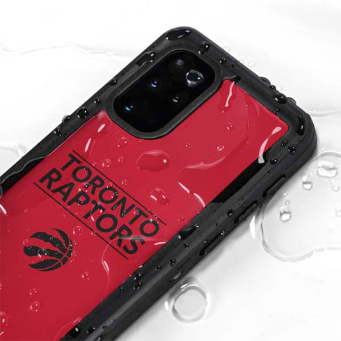 NBA Toronto Raptors Standard - Red Galaxy S20 Plus Waterproof Case
