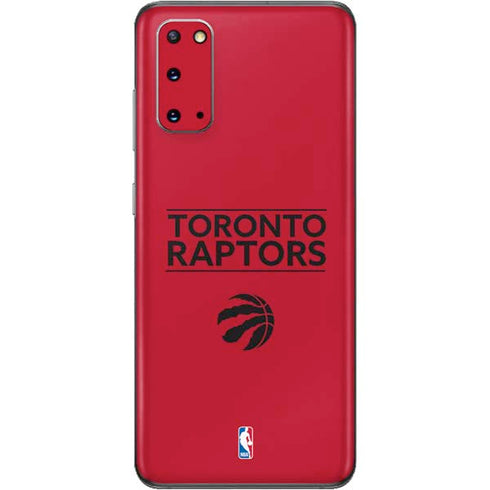 NBA Toronto Raptors Standard - Red Galaxy S20 Skin
