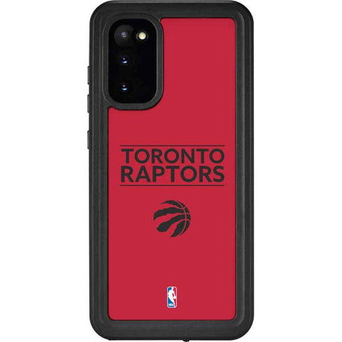 NBA Toronto Raptors Standard - Red Galaxy S20 Waterproof Case