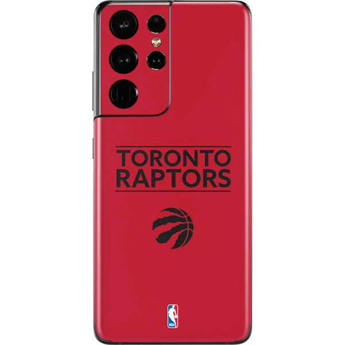 NBA Toronto Raptors Standard - Red Galaxy S21 Ultra 5G Skin