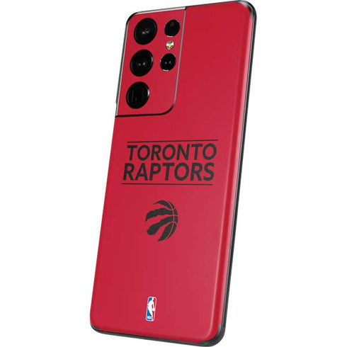 NBA Toronto Raptors Standard - Red Galaxy S21 Ultra 5G Skin