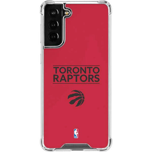 NBA Toronto Raptors Standard - Red Galaxy S22 Plus Clear Case