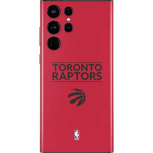 NBA Toronto Raptors Standard - Red Galaxy S22 Ultra Skin