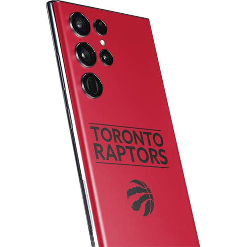 NBA Toronto Raptors Standard - Red Galaxy S22 Ultra Skin