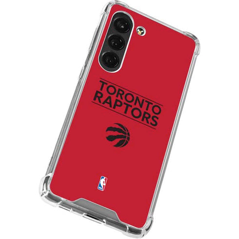 NBA Toronto Raptors Standard - Red Galaxy S23 Clear Case