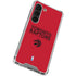 NBA Toronto Raptors Standard - Red Galaxy S23 Clear Case