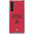 NBA Toronto Raptors Standard - Red Galaxy S23 FE Clear Case