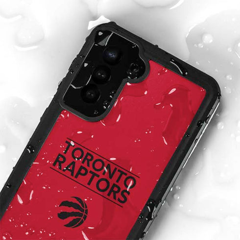 NBA Toronto Raptors Standard - Red Galaxy S23 Plus Waterproof Case