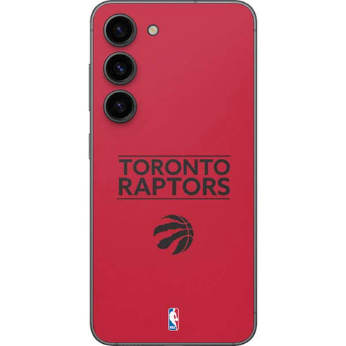 NBA Toronto Raptors Standard - Red Galaxy S23 Skin