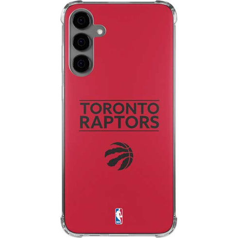 NBA Toronto Raptors Standard - Red Galaxy S24 Plus Clear Case