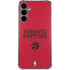 NBA Toronto Raptors Standard - Red Galaxy S24 Plus Clear Case