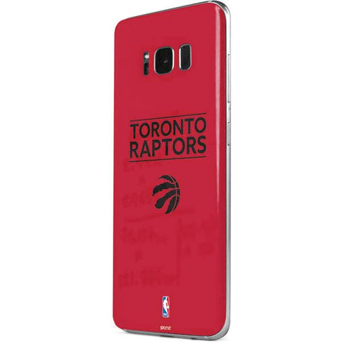 NBA Toronto Raptors Standard - Red Galaxy S8 Skin