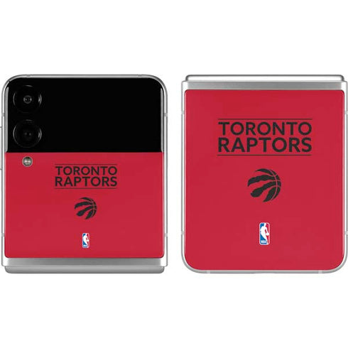 NBA Toronto Raptors Standard - Red Galaxy Z Flip4 5G Skin
