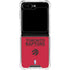 NBA Toronto Raptors Standard - Red Galaxy Z Flip5 5G Clear Case