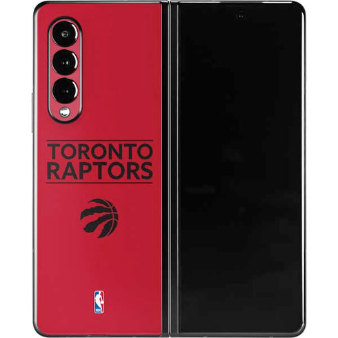 NBA Toronto Raptors Standard - Red Galaxy Z Fold3 5G Skin
