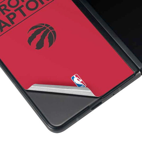 NBA Toronto Raptors Standard - Red Galaxy Z Fold3 5G Skin
