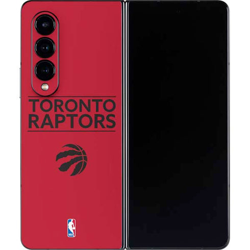 NBA Toronto Raptors Standard - Red Galaxy Z Fold4 5G Skin