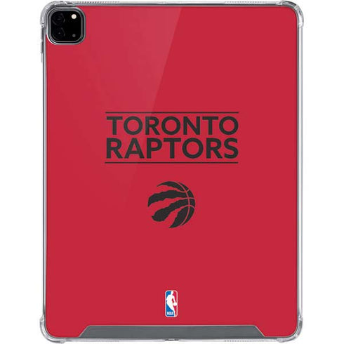 NBA Toronto Raptors Standard - Red iPad Pro 12.9in (2020) Clear Case