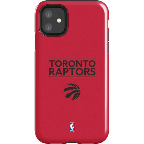 NBA Toronto Raptors Standard - Red iPhone 11 Impact Case
