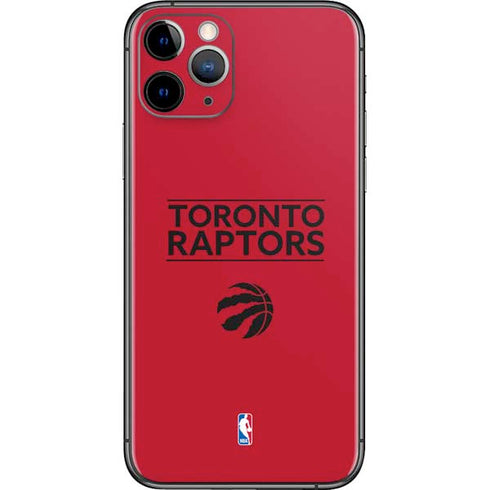 NBA Toronto Raptors Standard - Red iPhone 11 Pro Skin