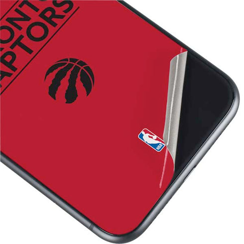 NBA Toronto Raptors Standard - Red iPhone 11 Skin