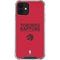 NBA Toronto Raptors Standard - Red iPhone 12 Clear Case