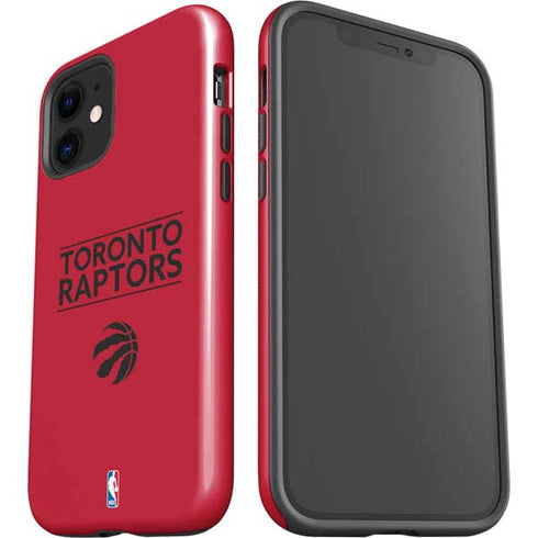 NBA Toronto Raptors Standard - Red iPhone 12 Impact Case