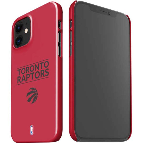NBA Toronto Raptors Standard - Red iPhone 12 Mini Lite Case