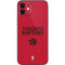 NBA Toronto Raptors Standard - Red iPhone 12 Mini Skin