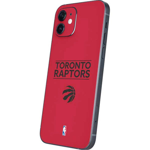 NBA Toronto Raptors Standard - Red iPhone 12 Mini Skin