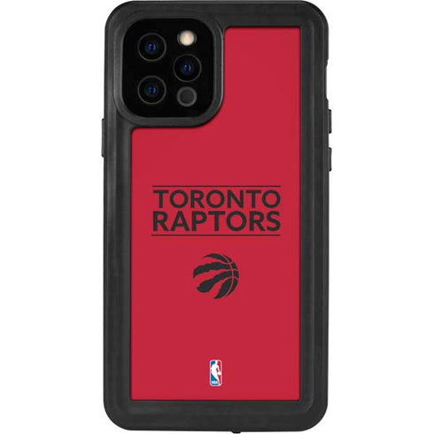 NBA Toronto Raptors Standard - Red iPhone 12 Pro Waterproof Case