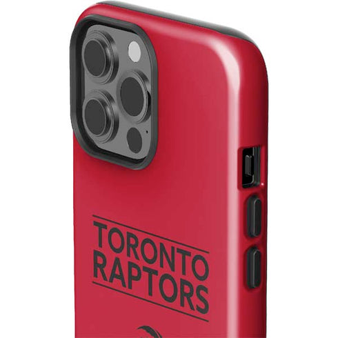 NBA Toronto Raptors Standard - Red iPhone 13 Pro Max Impact Case