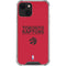 NBA Toronto Raptors Standard - Red iPhone 14 Clear Case