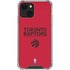 NBA Toronto Raptors Standard - Red iPhone 14 Clear Case