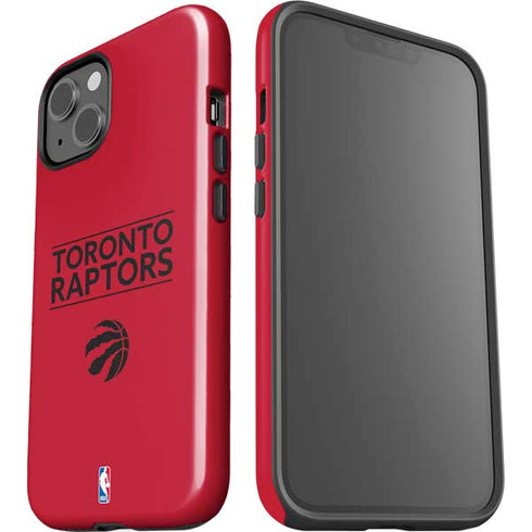 NBA Toronto Raptors Standard - Red iPhone 15 Plus Impact Case