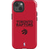 NBA Toronto Raptors Standard - Red iPhone 15 Impact Case