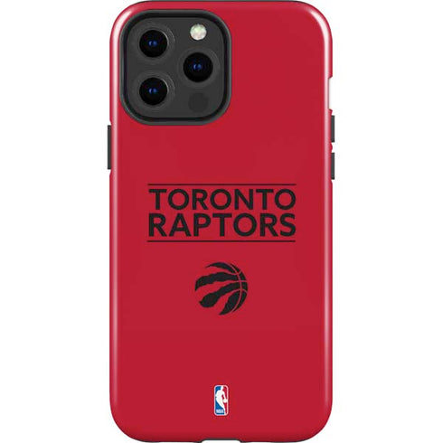 NBA Toronto Raptors Standard - Red iPhone 15 Pro Max Impact Case