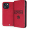 NBA Toronto Raptors Standard - Red iPhone 15 Plus Folio Case