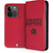 NBA Toronto Raptors Standard - Red iPhone 15 Pro Folio Case