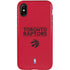 NBA Toronto Raptors Standard - Red iPhone X Pro Case