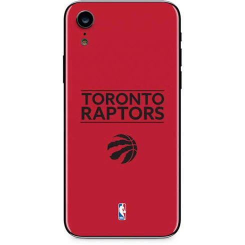 NBA Toronto Raptors Standard - Red iPhone XR Skin