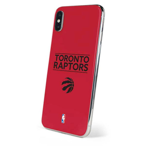 NBA Toronto Raptors Standard - Red iPhone XS Skin