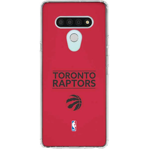 NBA Toronto Raptors Standard - Red LG Stylo 6 Clear Case
